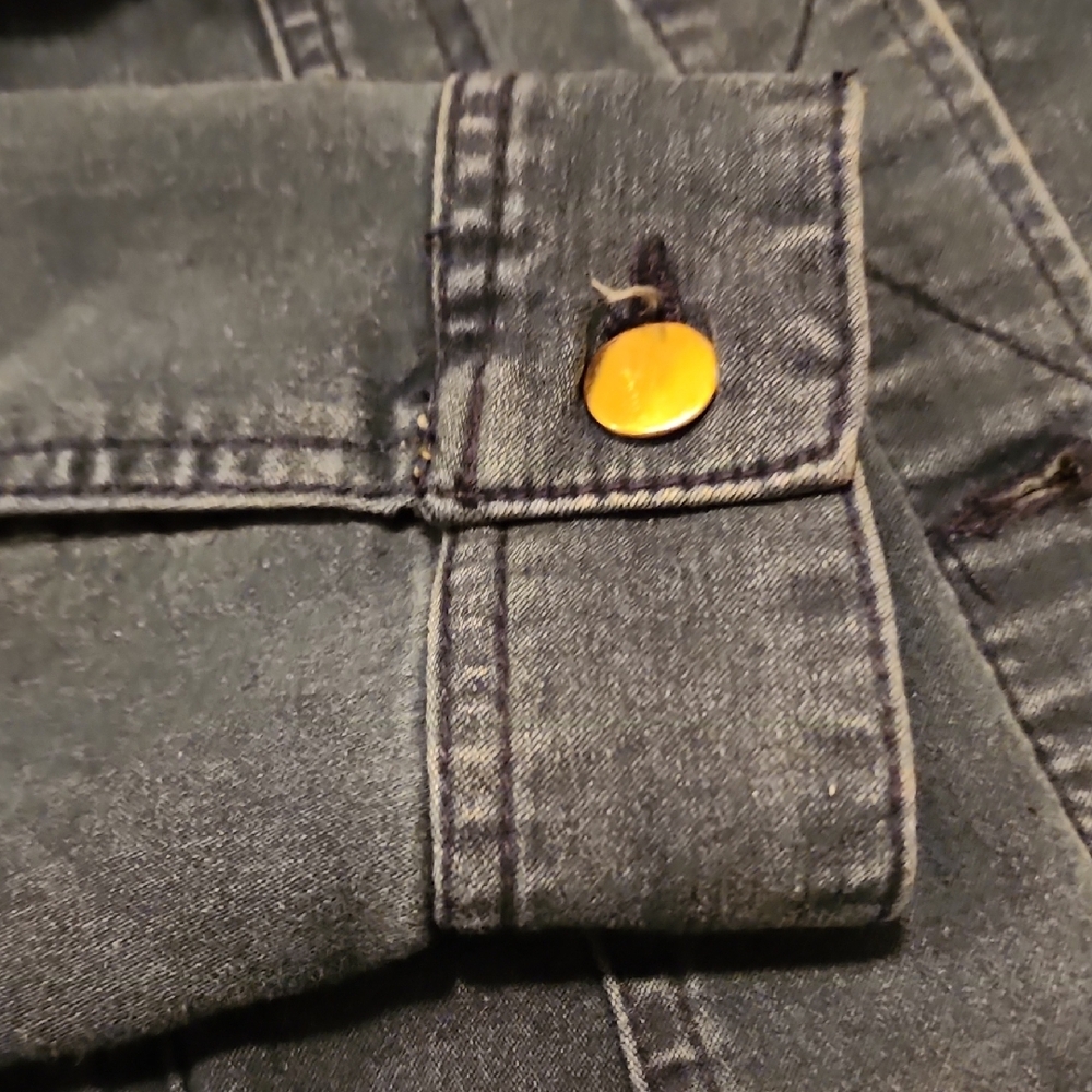 Iman Dark Blue Denim Jacket - image 5